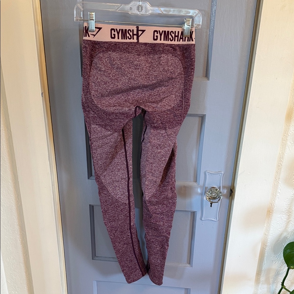 Gymshark Maroon Leggings - Picture 3 of 4